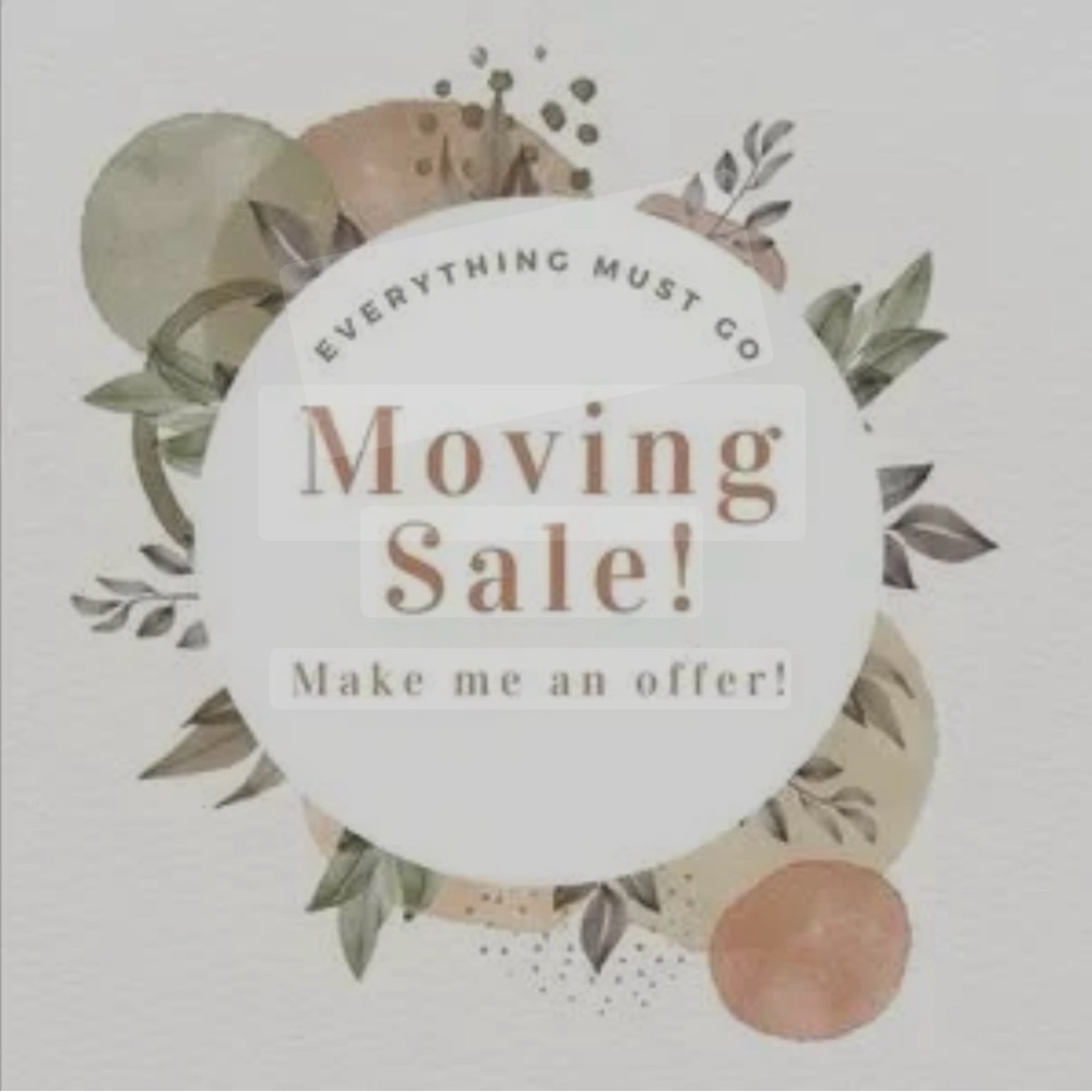 Moving Sale! Make an offer!